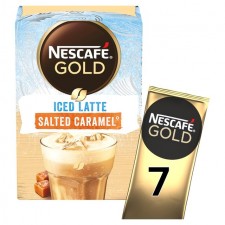 Nescafe Gold Iced Salted Caramel Latte 7 per pack
