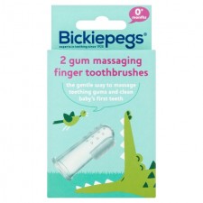 Bickiepegs Finger Toothbrush and Gum Massager 2 per pack