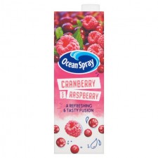 Ocean Spray Cranberry And Raspberry 1 Litre Carton