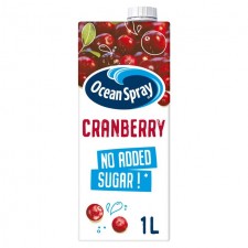 Ocean Spray Cranberry Classic Light Drink 1L Carton