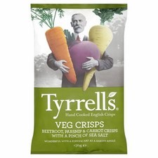 Tyrrells Vegetable Crisps 125g