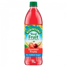 Robinsons No Added Sugar Summer fruits Drink 1L