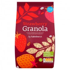 Sainsburys Strawberry Granola 1kg