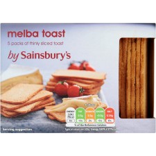 Sainsburys Melba Toast 100g