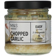 Marks and Spencer Chopped Garlic 90g