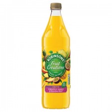 Robinsons Fruit Creations No Added Sugar Pineapple Mango And Passion Fruit Drink 1L