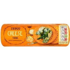 Tesco Cheese Thins 150g