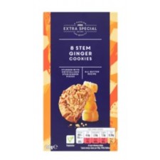 Asda Extra Special 8 Stem Ginger Cookies 200g