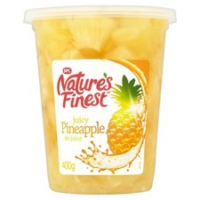 Natures Finest Pineapple Chunks in Juice 400g