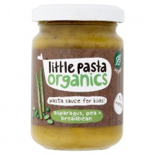 Little Pasta Organics Free From Asparagus Pea and Broad Bean Pasta Sauce 130g 10 Months