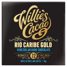 Willies Cacao Rio Caribe Gold 72% Dark Chocolate Venezuelan 50g
