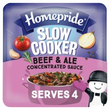 Homepride Slow Cooker Beef and Ale Concentrated Sauce 170g
