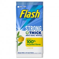 Flash Lemon Wipes 120 Pack