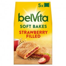 Belvita Soft Bakes Strawberry Filled 5 x 50g