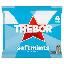 Trebor Softmints Spearmint 4 Pack