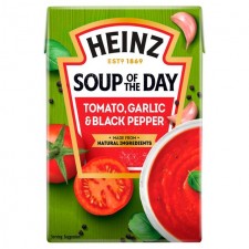 Heinz Soup of the Day Tomato Garlic And Black Pepper 400G