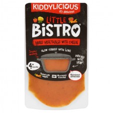 Kiddylicious Little Bistro Mixed Vegetables with Cheese 100g