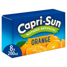 Capri Sun Orange 8 X 200ml