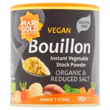 Marigold Swiss Vegetable Vegan Bouillon Reduced Salt 140g