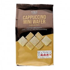 Marks and Spencer Cappuccino Mini Wafer Squares 125g