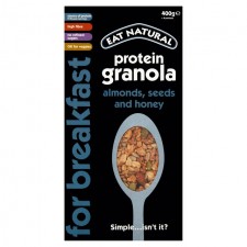 Eat Natural Granola with Protein Almonds Seeds And Honey 400g 