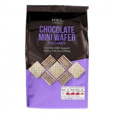 Marks and Spencer Chocolate Mini Wafer Squares 125g