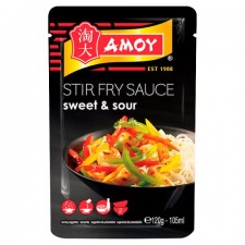 Amoy Stir Fry Tangy Sweet And Sour Sauce 120g