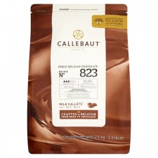 Callebaut Finest Belgian Chocolate Milk Callets From Roasted Whole Cocoa Beans 2.5kg