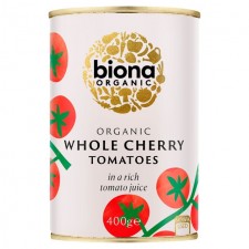 Biona Organic Whole Cherry Tomatoes 400g