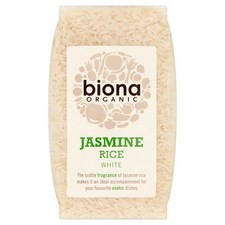 Biona Organic Jasmine Rice White 500g