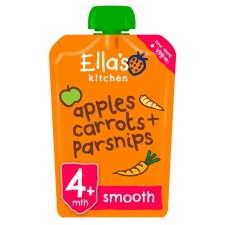 Ellas Kitchen Organic Carrots Apples and Parsnips 120g 4 Months