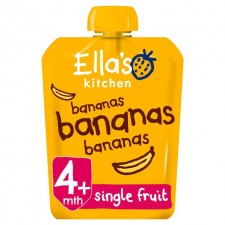 Ellas Kitchen Organic Smooth Banana Puree 70g 4 Month