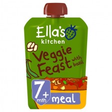 Ellas Kitchen Organic Veggie Feast with Basil 130g 7 Month