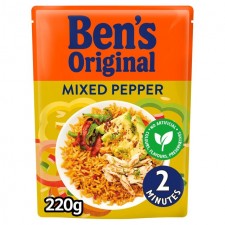Bens Original Express Mixed Pepper Rice 220g