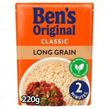 Bens Original Express Long Grain Rice 220g
