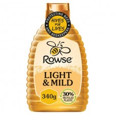 Rowse Light and Mild Squeezy Honey 340g