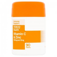 Tesco Vitamin C and Zinc 90s