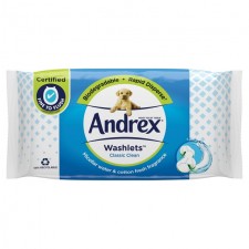 Andrex Washlets 36 Refill Wipes