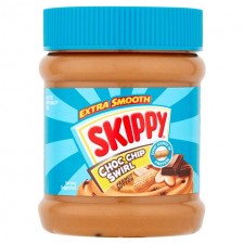 Skippy Extra Smooth Choc Chip Swirl Peanut Butter 340g
