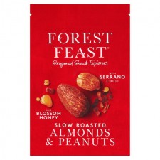 Forest Feast Slow Roast Serrano Chilli Honey Peanuts and Almonds 120g