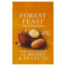Forest Feast Slow Roast Pitmaster Smoked Almonds and Peanuts 120g