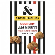 Crosta and Mollica Crunchy Amaretti Biscuits 140g