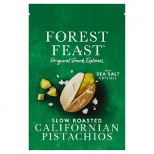 Forest Feast Slow Roast Sea Salt Californian Pistachios 120g