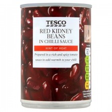 Tesco Red Kidney Beans in Chilli Sauce 390g