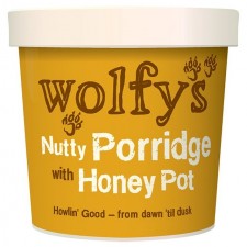 Wolfys Nutty Porridge Pot with Honey 90g