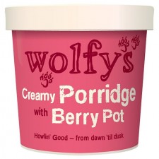 Wolfys Creamy Porridge Pot with Berry 100g