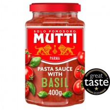 Mutti Tomato and Basil Pasta Sauce 400g