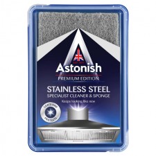 Astonish Stainless Steel Cleaner and Sponge