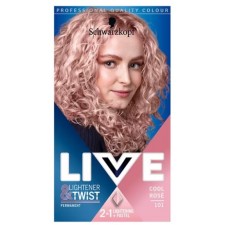 Schwarzkopf LIVE Lightener and Twist 101 Cool Rose Permanent Hair Dye