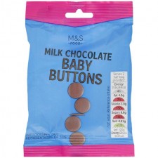 Marks and Spencer Milk Chocolate Baby Buttons 30g